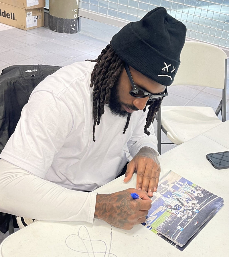 Malik Hooker Signed Dallas Cowboys 8x10 Photo  Beckett Witness BAS COA #3