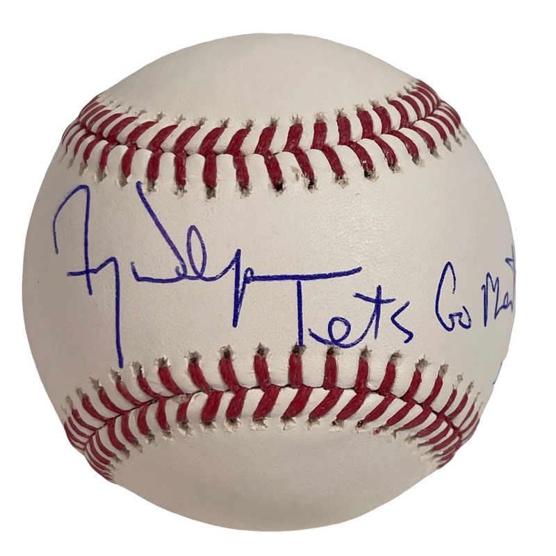 Fred Wilpon Signed Autographed ROMLB Baseball w/ Lets Go Mets JSA COA