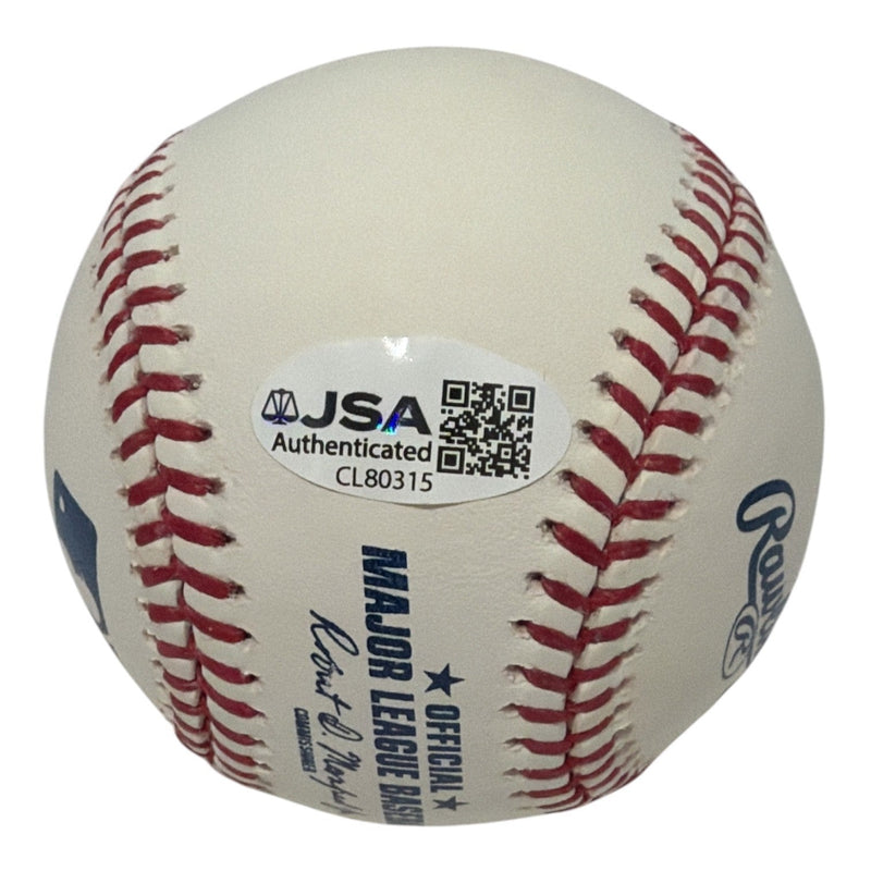 Fred Wilpon Signed Autographed ROMLB Baseball w/ 1986 WS Champs JSA COA Mets