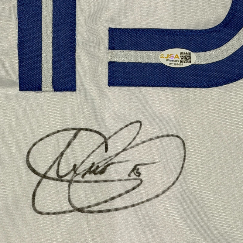 Shawn Green Signed Autographed Toronto Blue Jays Custom Jersey JSA Witness COA