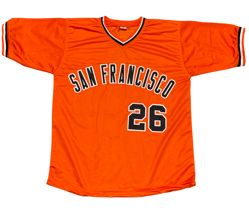 John Montefusco Signed SF Giants Custom Jersey w/ 2 Insc ROY Beckett Wit BAS COA