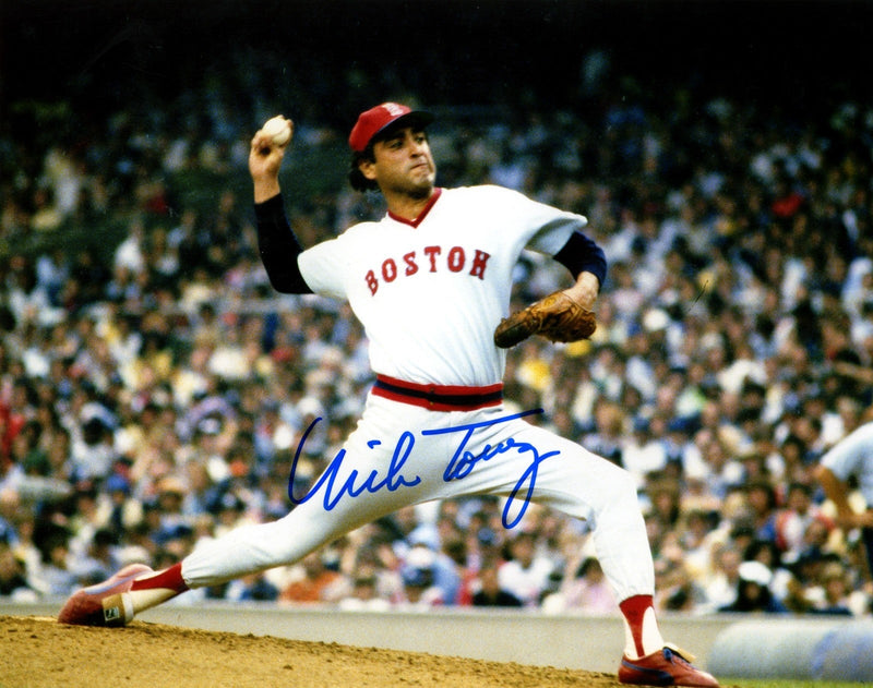 Mike Torrez Signed Autographed Boston Red Sox 8x10 Photo LSCM COA #1