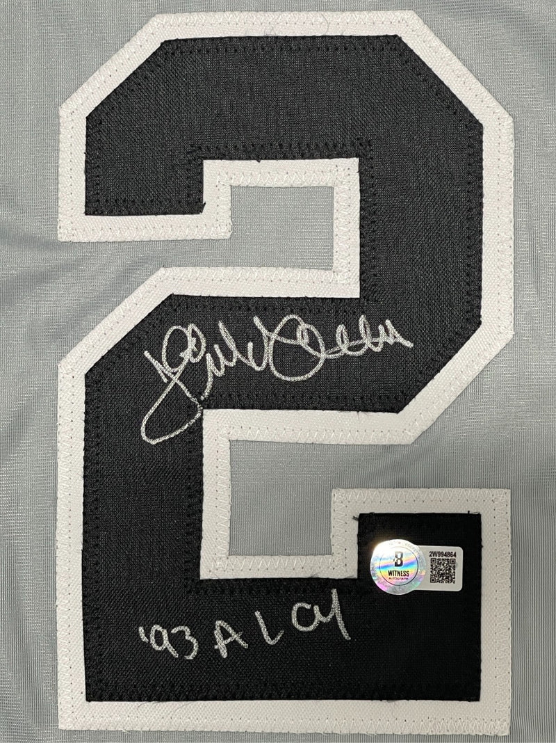 Jack McDowell Signed Chicago White Sox Custom Jersey 93 AL CY Beckett W BAS COA