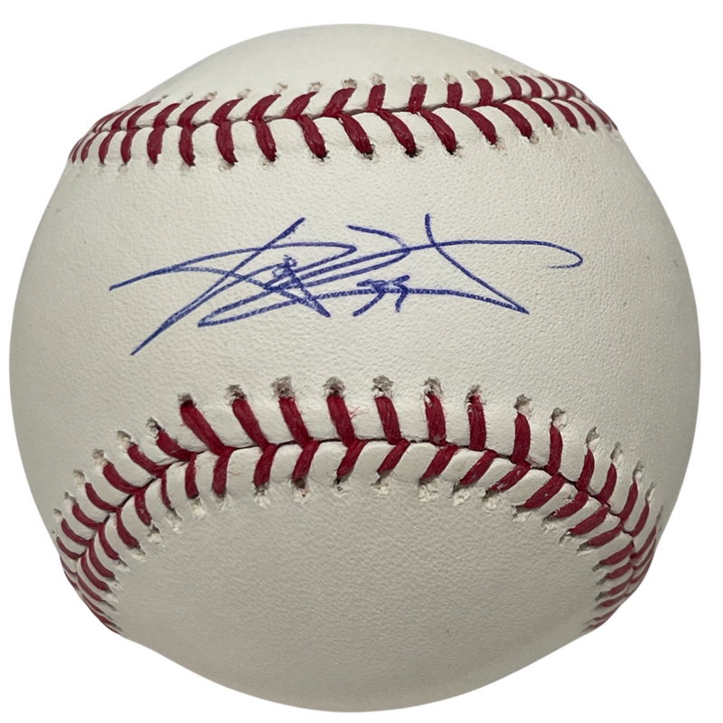 CJ Wilson Signed Autographed ROMLB Baseball Texas Rangers LSCM COA