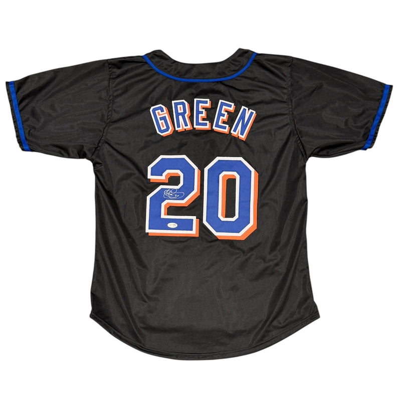 Shawn Green Signed Autographed New York Mets Custom Jersey JSA Witness COA