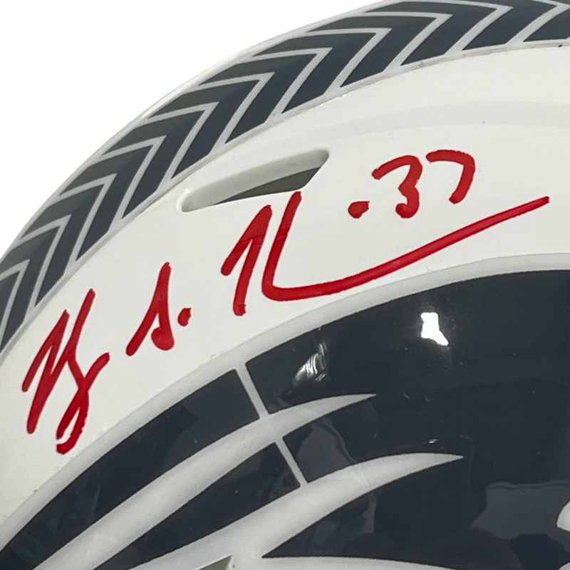 Rodney Harrison Signed NE Patriots Salute Mini Helmet w/ SBC Beckett Wit BAS COA