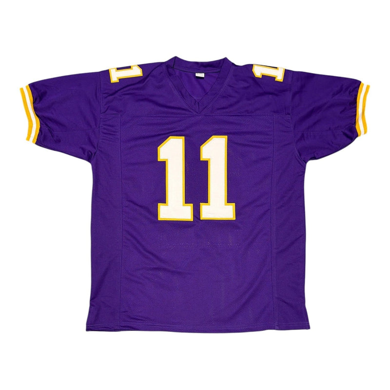 Daunte Culpepper Signed Autographed Minnesota Vikings Custom Jersey JSA Wit. COA