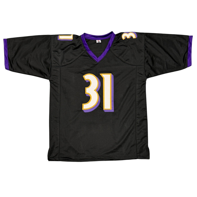Jamal Lewis Signed Autographed Baltimore Ravens Custom Jersey JSA Witness COA