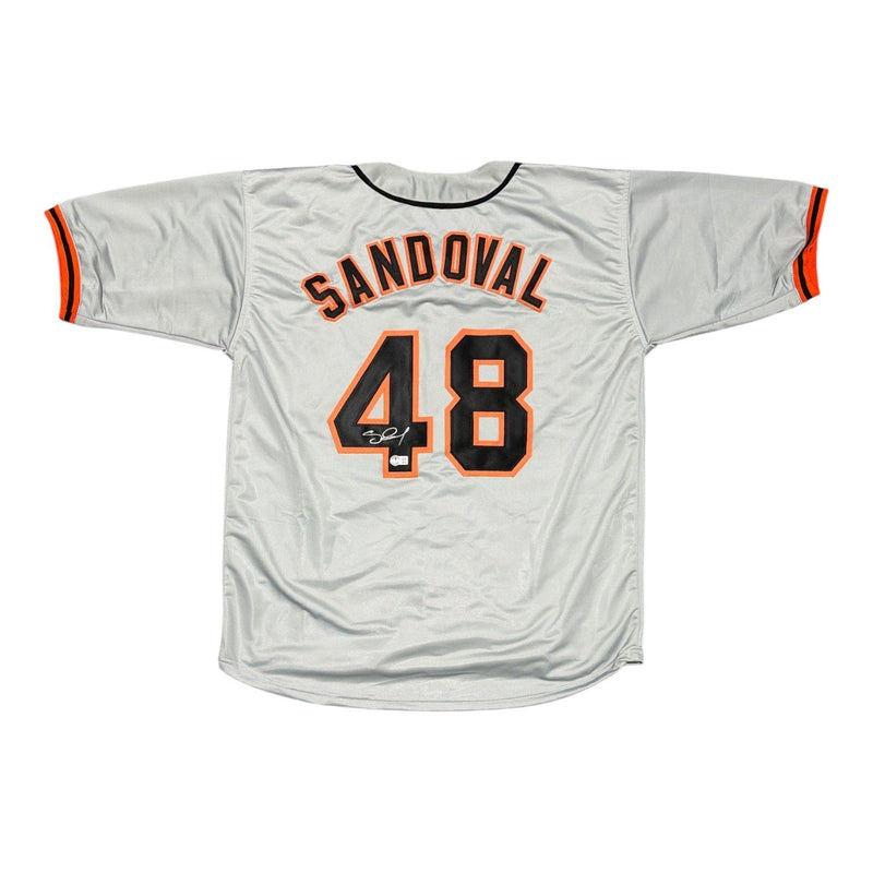 Pablo Sandoval Signed Auto San Francisco Giants Custom  Jersey Beckett BAS COA