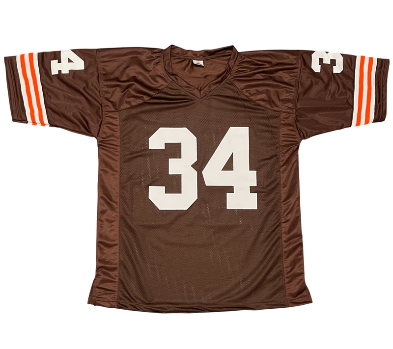 Greg Pruitt Signed Cleveland Browns Custom Jersey w 5 Pro Bowl Beckett W BAS COA