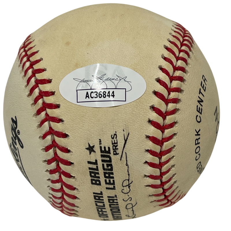 Mike Piazza Signed Rawlings National League Baseball New York Mets JSA COA J