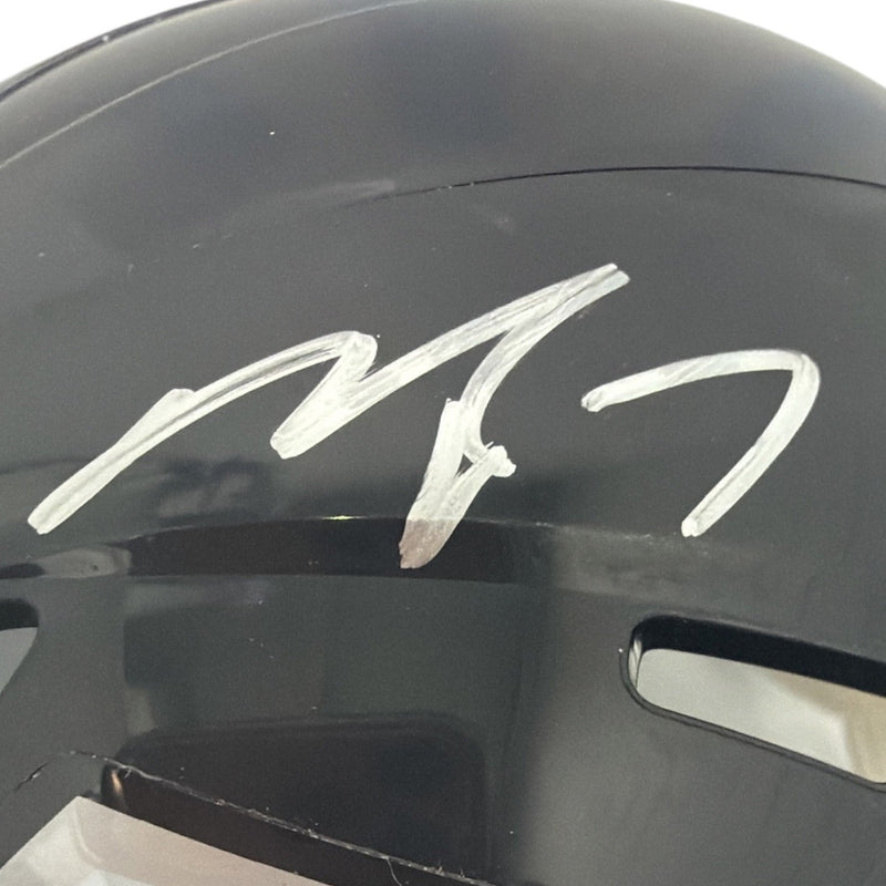 Michael Vick Signed Autographed Atlanta Falcons TB Mini Helmet JSA Witness COA
