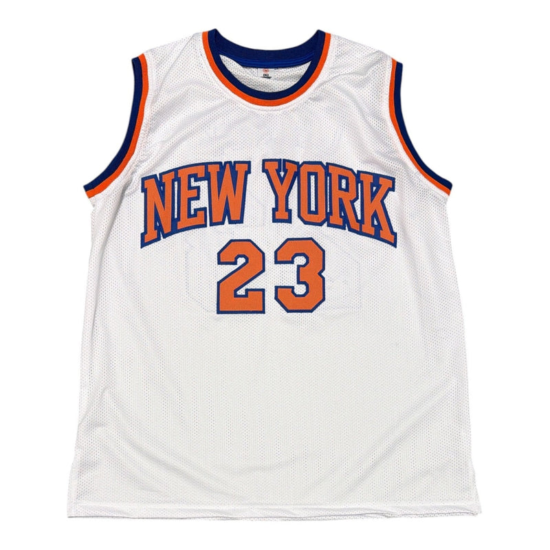 Marcus Camby Signed New York Knicks Custom Jersey w/ The Camby Man JSA Wit COA