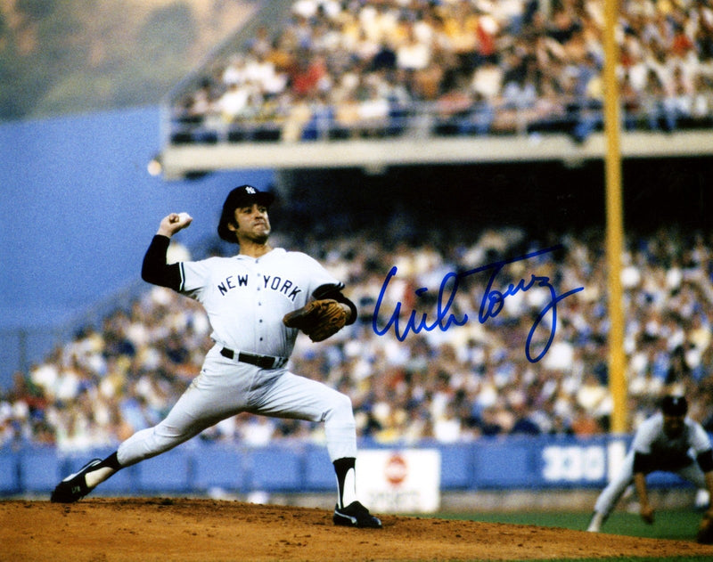 Mike Torrez Signed Autographed New York Yankees 8x10 Photo LSCM COA #2