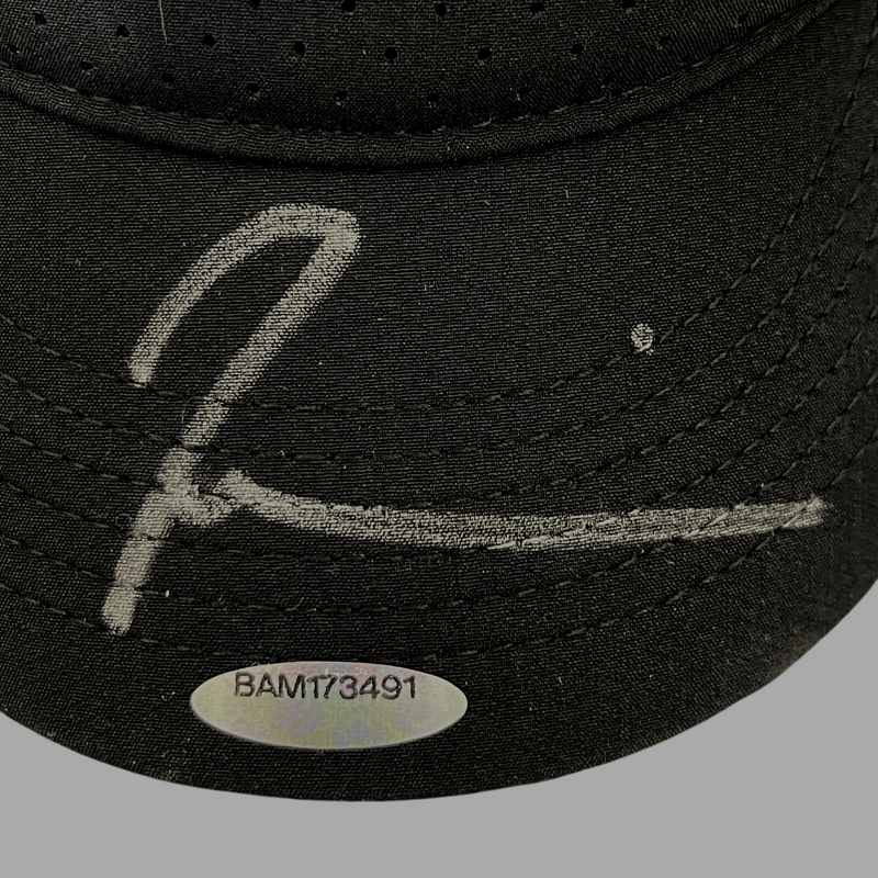 Naomi Osaka Signed Autographed Nike Black Visor Hat Upper Deck UDA COA Tennis