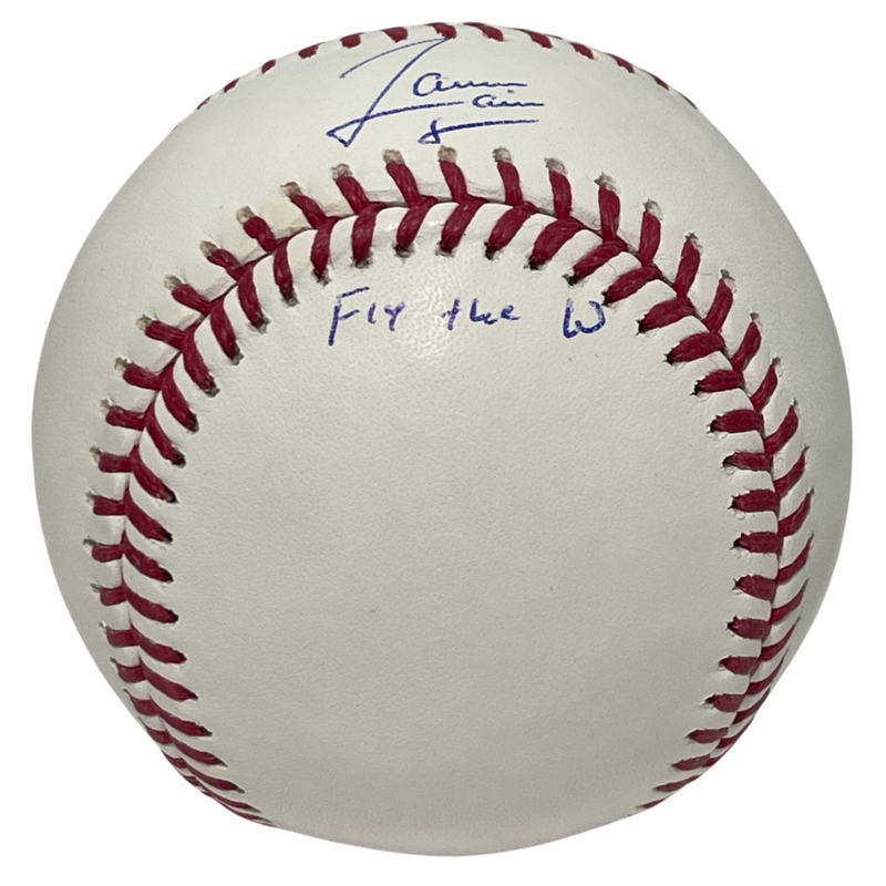 Jameson Taillon Signed Rawlings ROMLB Baseball w/ 2 Ins Beckett Witness BAS COA