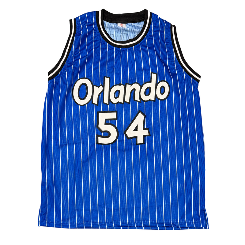 Horace Grant Signed Autographed Orlando Magic Custom Jersey JSA Witness COA