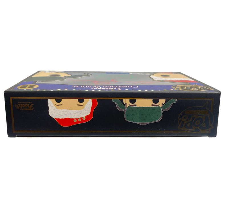 Chevy Chase & Randy Quaid Signed Auto Vacation Funko Pop Pins Beckett BAS W COA