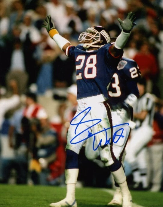 Everson Walls Signed Autographed New York Giants 8x10 Photo LSCM COA #2