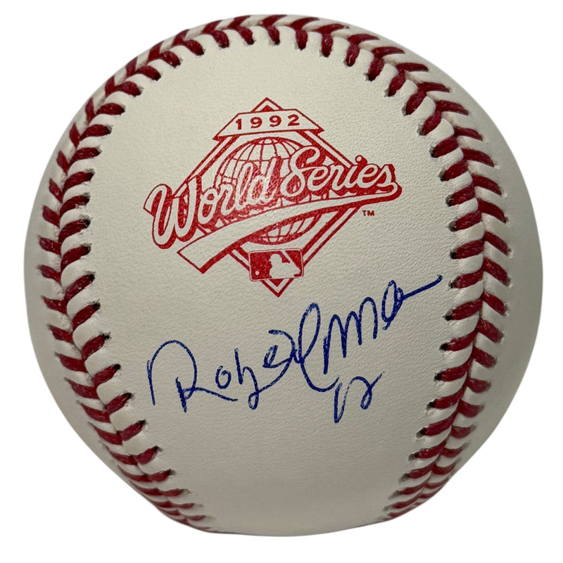 Roberto Alomar Signed Autographed 1992 World Series Baseball JSA Witness COA