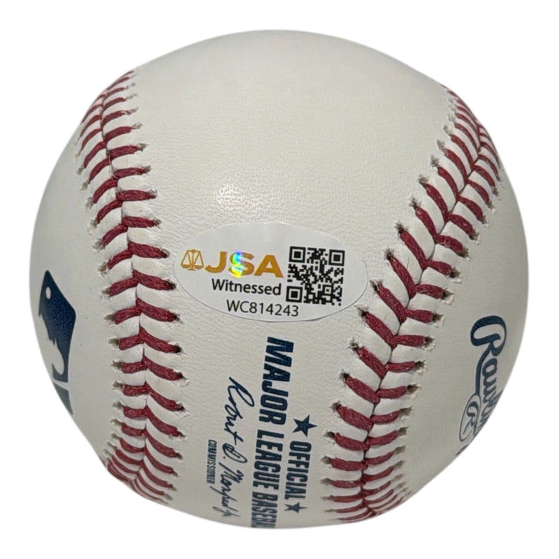 Dave Stewart Signed Autographed ROMLB Baseball w/ 1989 WS MVP JSA Witness COA