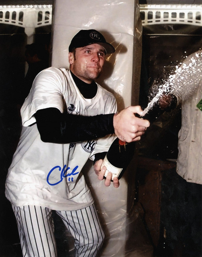 Chuck Knoblauch Signed Autographed New York Yankees 8x10 Photo LSCM COA #2