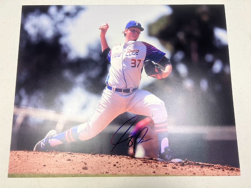 Forrest Whitley Signed Autographed 16x20 Photo LSCM COA HOLO Houston Astros