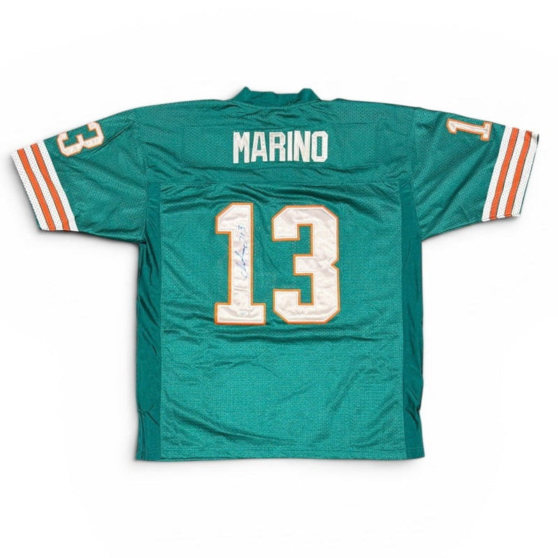Dan Marino Signed Autographed Miami Dolphins Custom Replica Jersey JSA COA