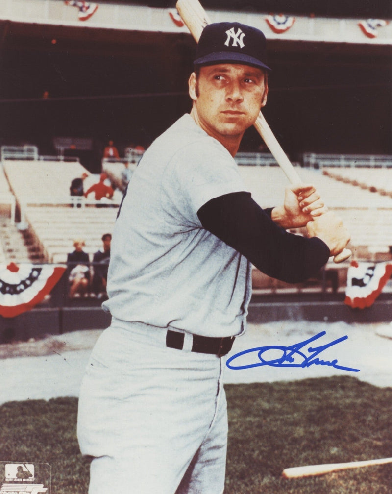 Tom Tresh Signed Autographed New York Yankees 8x10 Photo file LSCM COA
