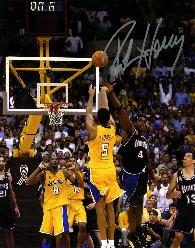Robert Horry Signed Autographed Los Angeles Lakers 8x10 Photo LSCM COA #1
