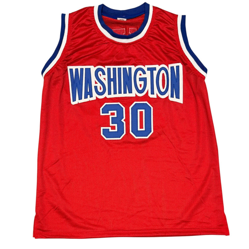Bernard King Signed Washington Bullets Custom Jersey w/ HOF 2013 JSA Wit COA