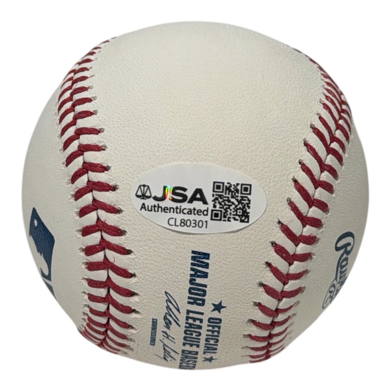 Hideki Matsui Signed Autographed ROMLB Baseball w KANJI Godzilla JSA COA Yankees