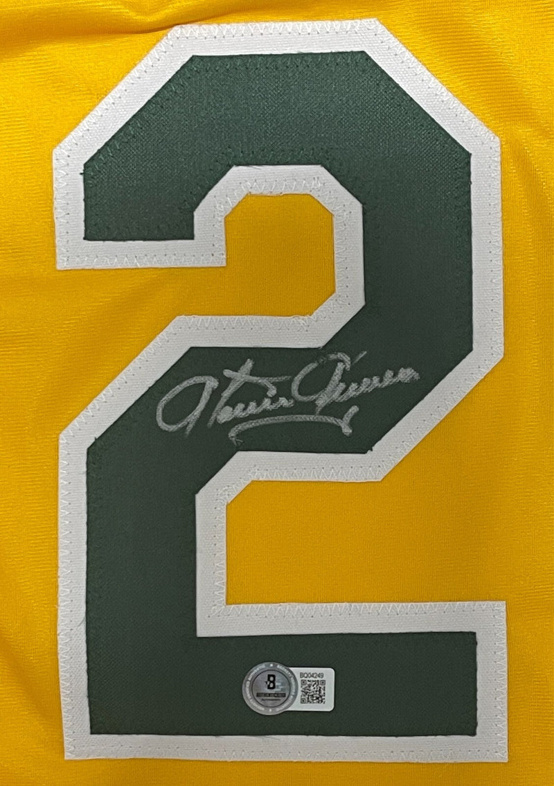 Tony Armas Signed Autographed Oakland Athletics Custom Jersey Beckett BAS COA