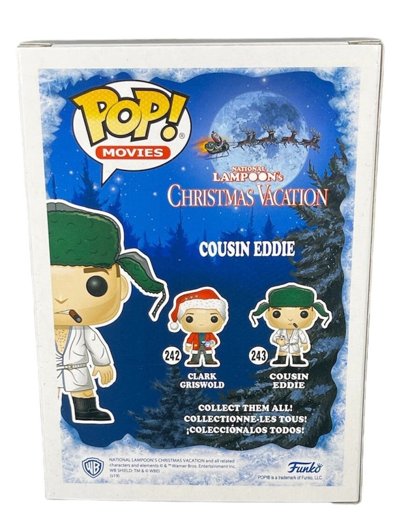 Randy Quaid Signed Auto Cousin Eddie Christmas Vacation Funko Pop 2 Insc BAS COA