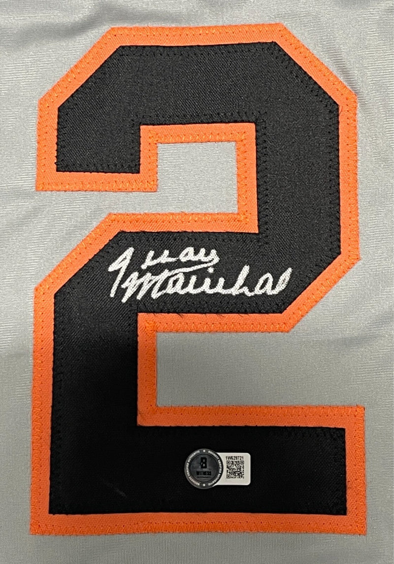 Juan Marichal Signed San Francisco Giants Custom Jersey Beckett W BAS COA