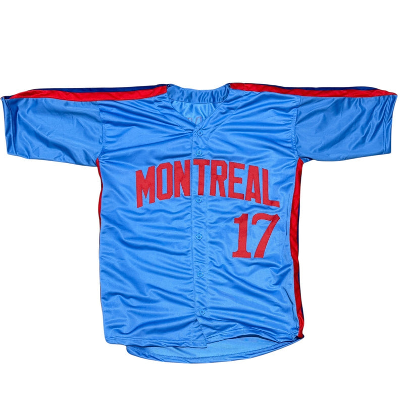 Ellis Valentine Signed Autographed Montreal Expos Custom Jersey JSA Witness COA
