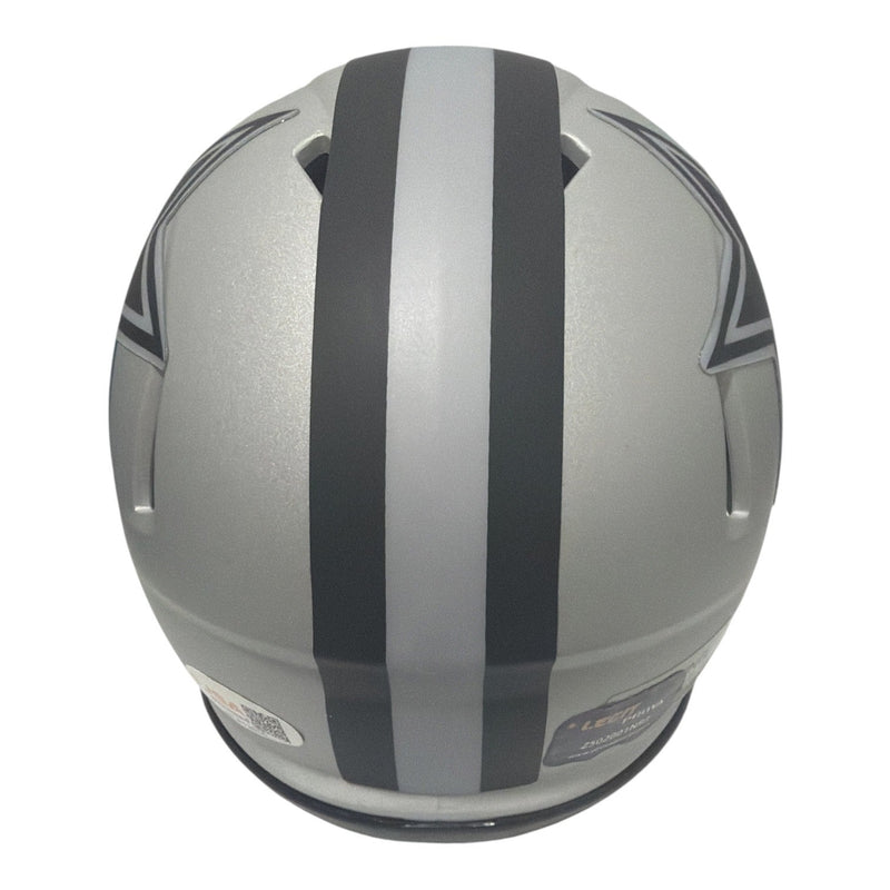 Emmitt Smith Signed Dallas Cowboys Rave Mini Helmet Prova + JSA COA