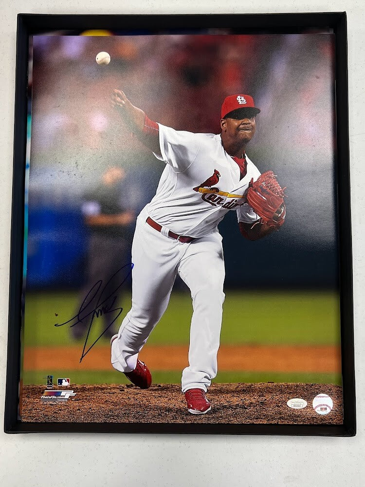 Alex Reyes Signed Autographed 16x20 Photo JSA COA St. Louis Cardinals PF