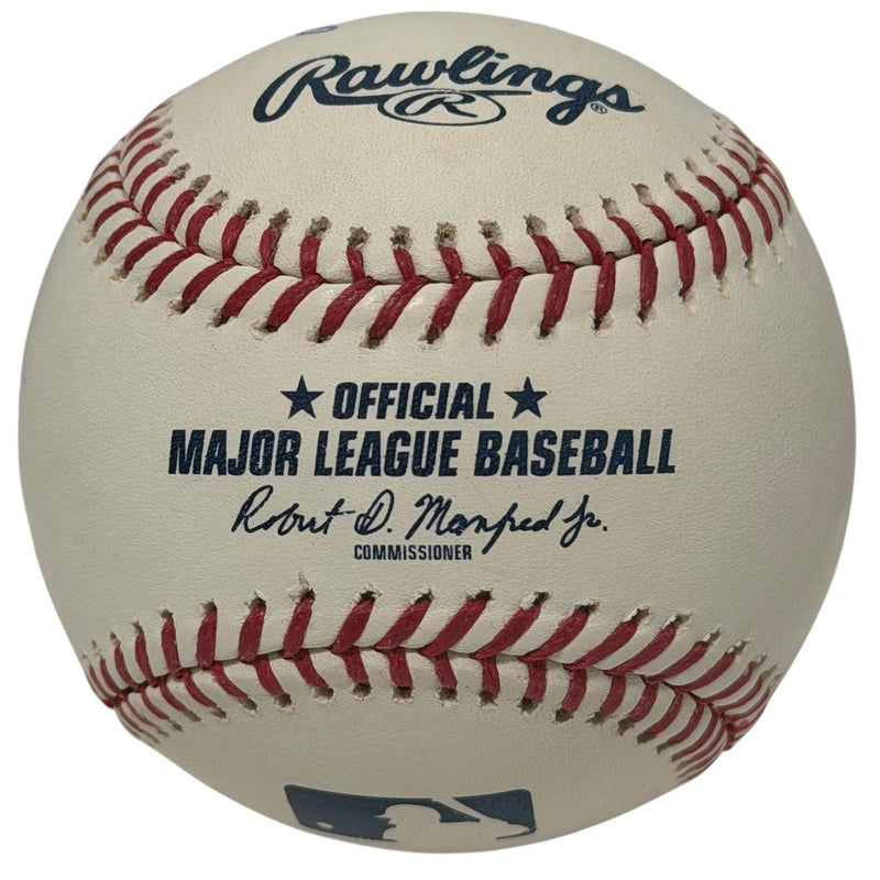 Edward Olivares Signed ROMLB Baseball w/ MLB Debut 7/23/20 LSCM COA Pirates