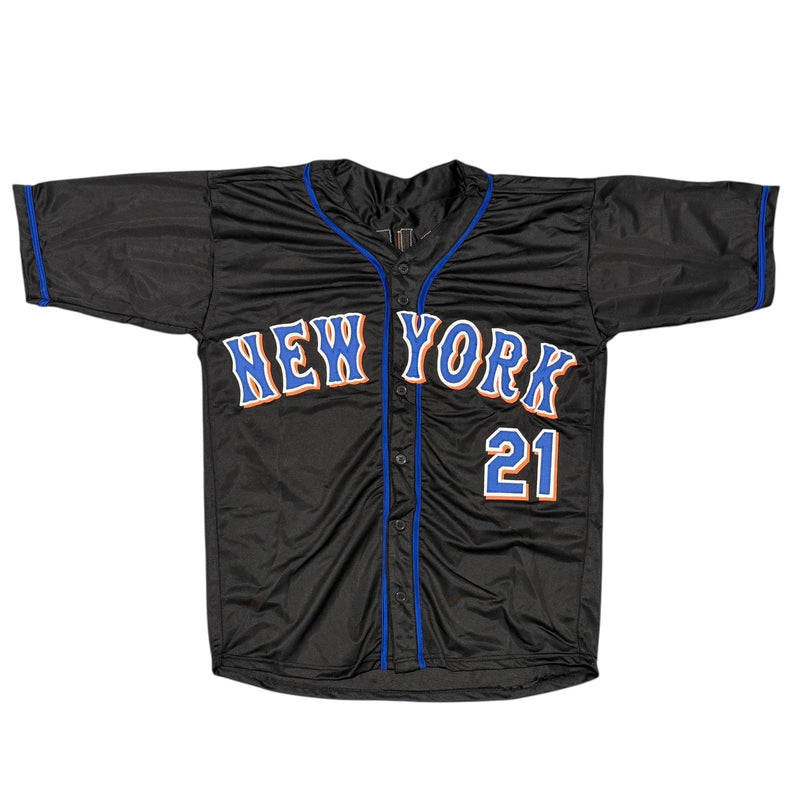 Bill Pulsipher Signed New York Mets Custom Jersey w Generation K JSA Witness COA