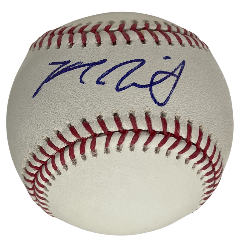 Kyle Wright Signed Autographed ROMLB Baseball LSCM COA Kansas City Royals