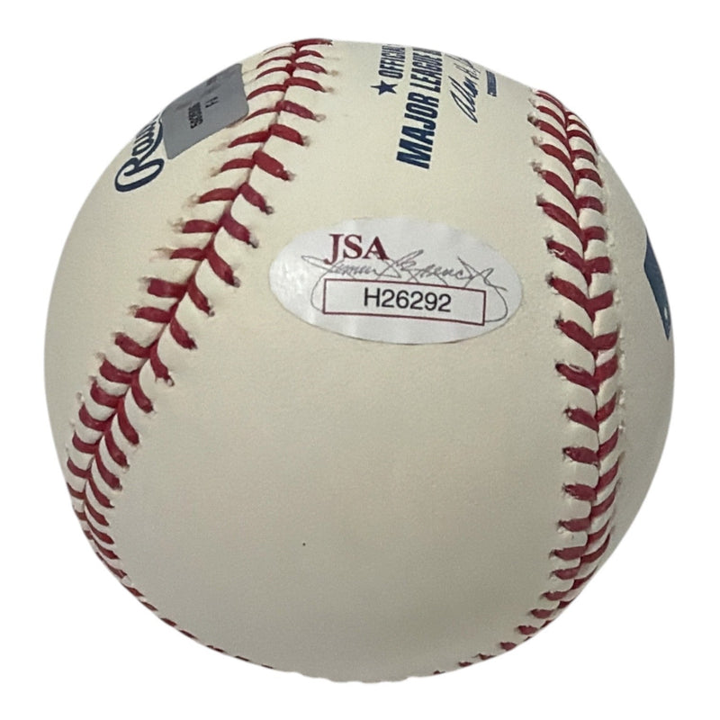 Mike Piazza Signed Autographed ROMLB Baseball w/ 93 NL ROY JSA COA Mets Dodgers