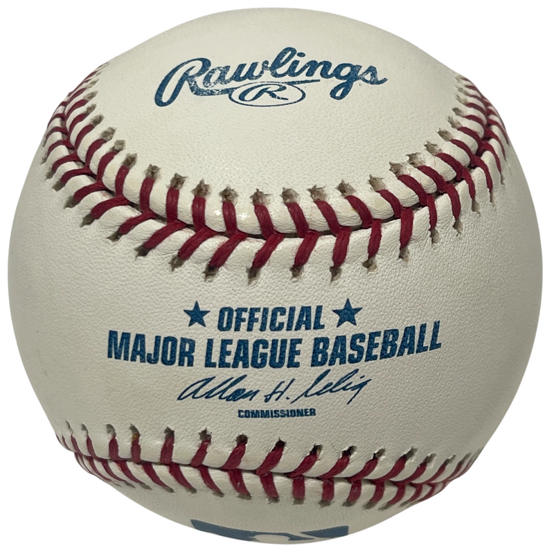 Omar Minaya Signed Autographed ROMLB Baseball Oakland Athletics LSCM COA
