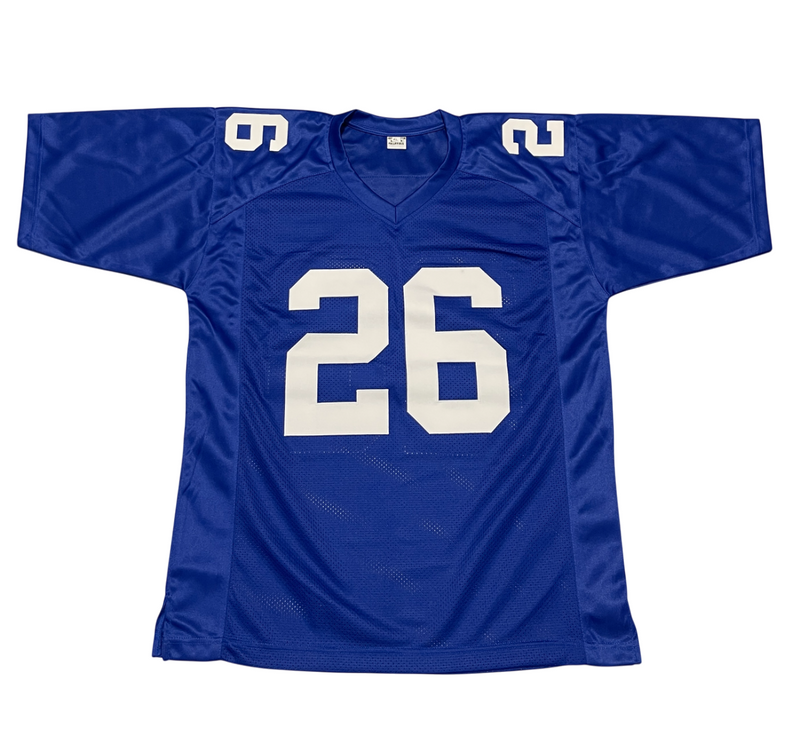 Devin Singletary Signed New York Giants Custom Jersey Beckett Witness BAS COA