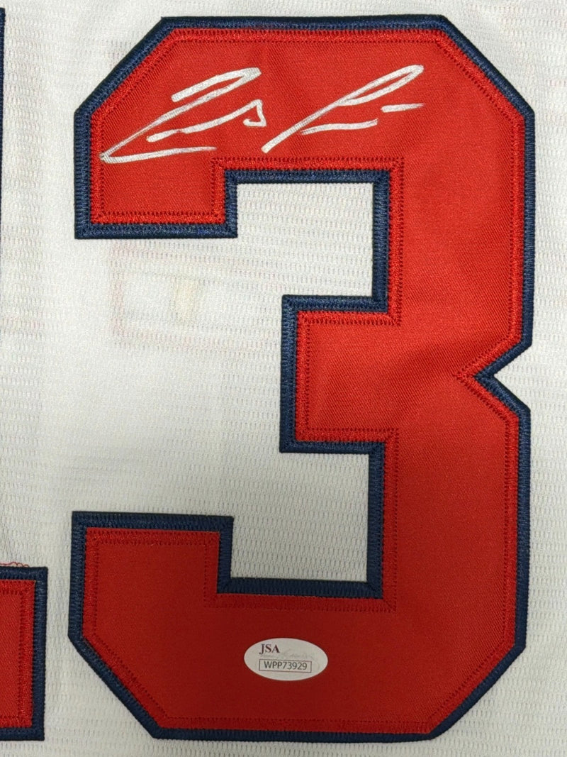 Ronald Acuna Jr Signed Autographed Atlanta Braves Majestic Jersey JSA Wit COA