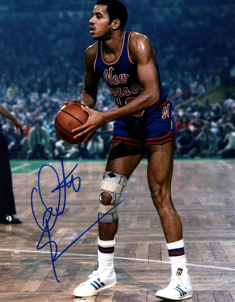 Otis Anderson Signed New Jersey Nets 8x10 Photo LSCM COA #2