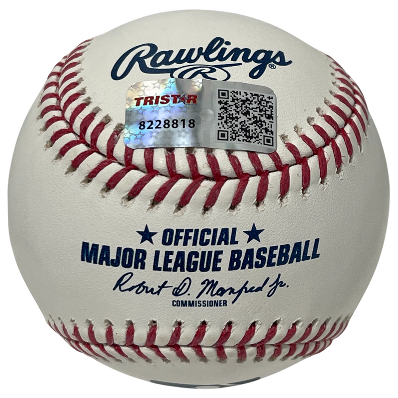 Jordan Lawlar Signed Rawlings ROMLB Baseball TRISTAR COA Diamondbacks