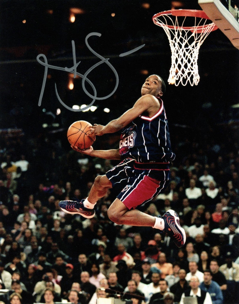 Steve Francis Signed Autographed Houston Rockets 8x10 Photo LSCM COA