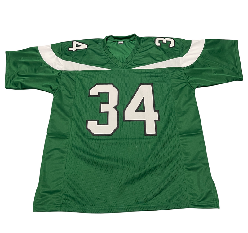 Justin Hardee Sr. Signed New York Jets Custom Green Jersey TRISTAR Holo COA