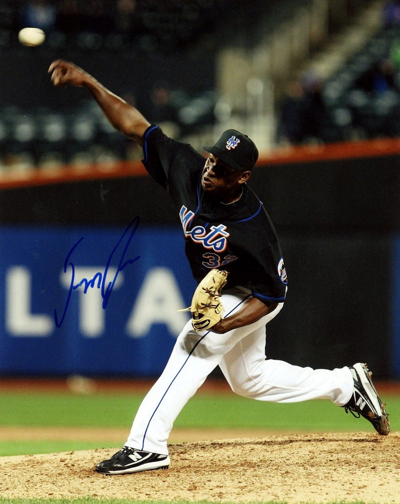 Jenrry Mejia Signed Autographed New York Mets 8x10 Photo LSCM COA #9